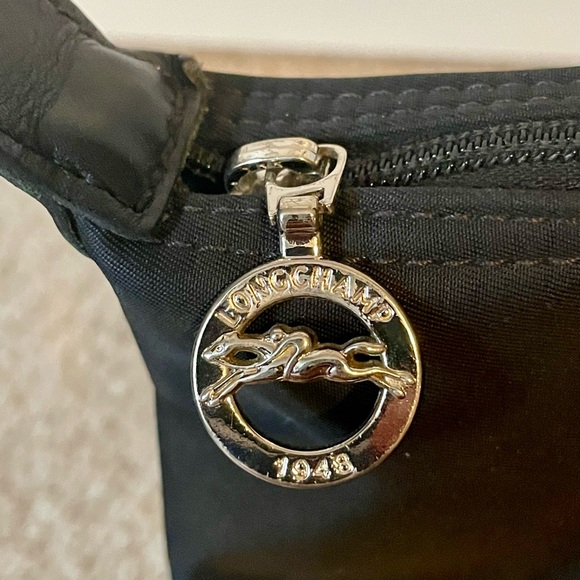 Longchamp Le Pliage Neo M Black Tote Bag Discontinued - Picture 3 of 8